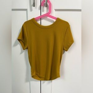 Old Navy-Short sleeved ribbed top XS